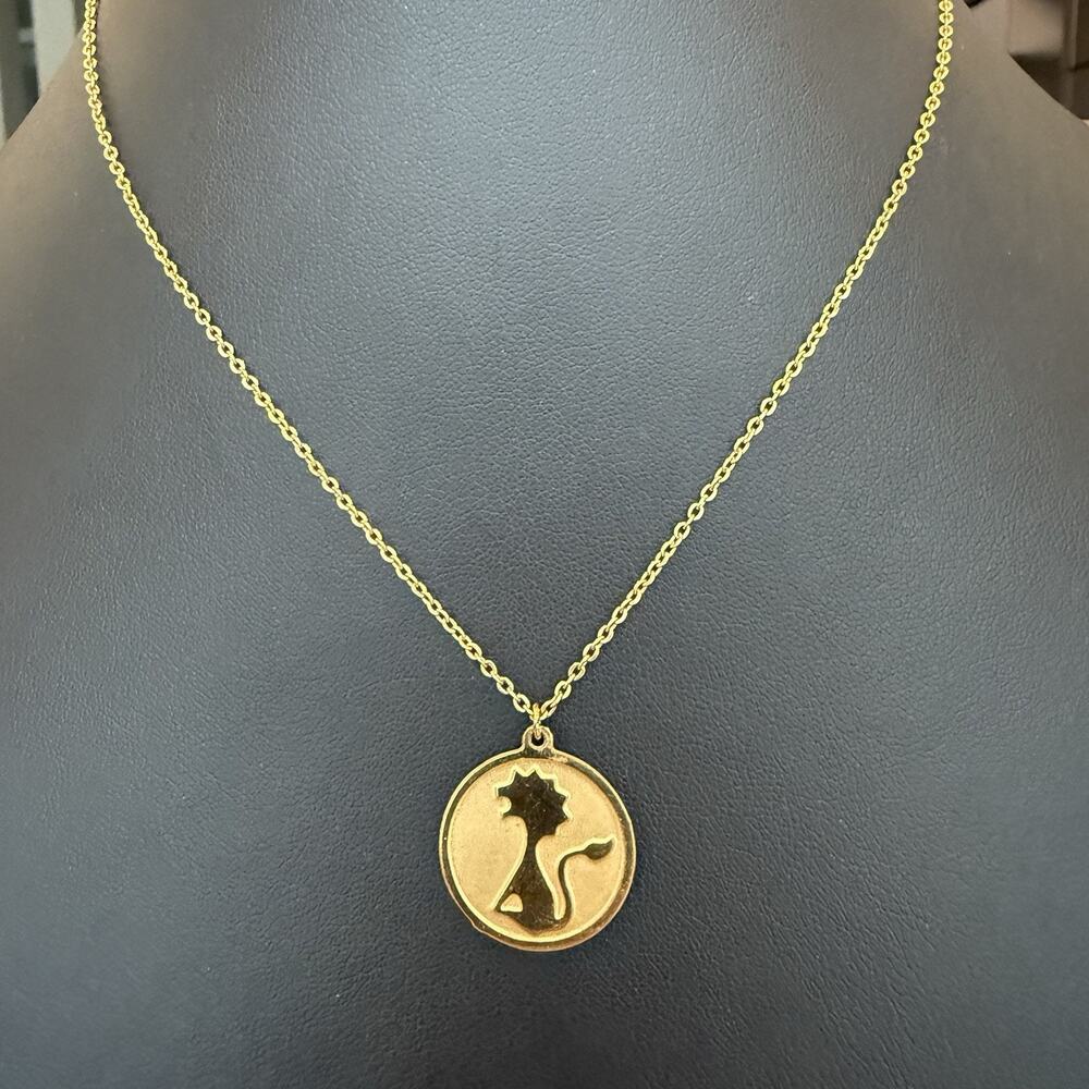 Vintage Accents by Hallmark Astrological Sign 16" Necklace "Leo" Lion Pendant